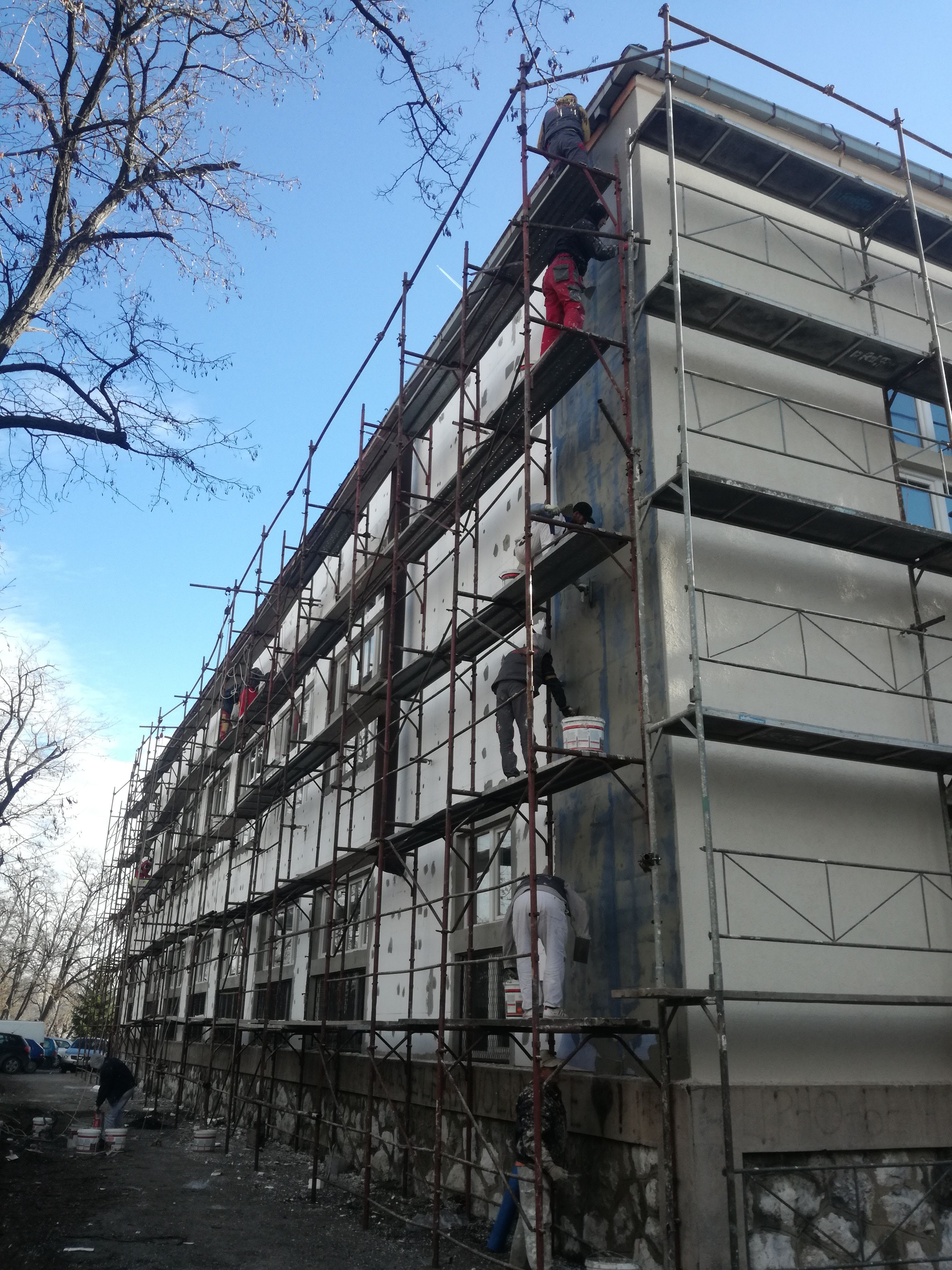Tehnicka skola Bor - fasada